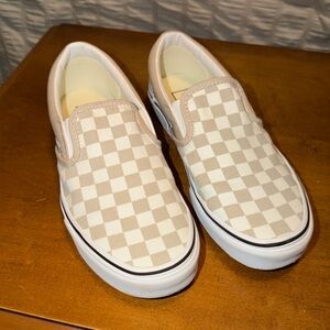Vans Unisex Checkered Slip-On Sneakers